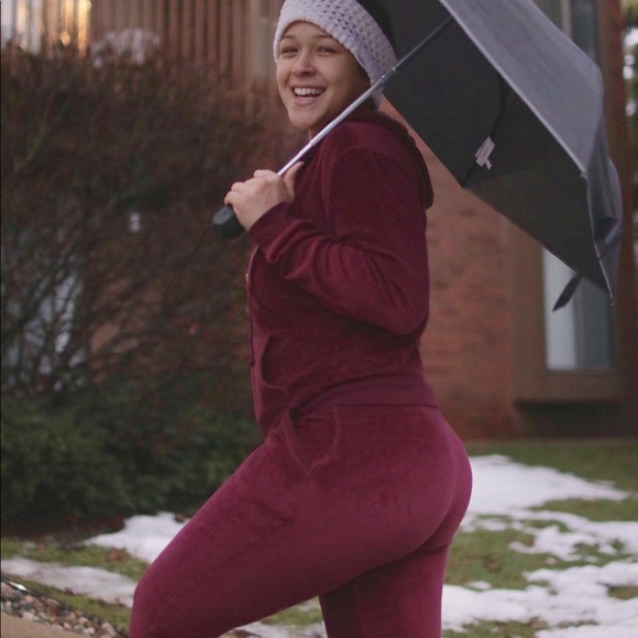 Velour jogger set - Picture 2 of 2